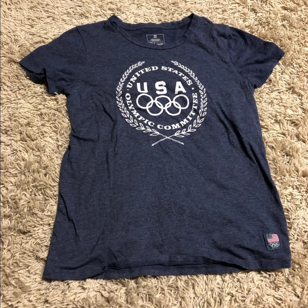 Blue Olympics t-shirt